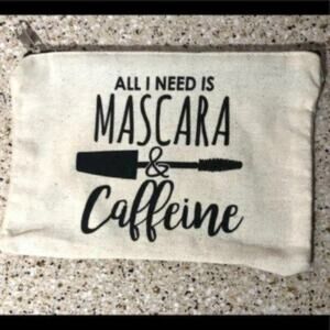 Womens Makeup Zipper Graphic Pouch Cosmetic Bags & Cases